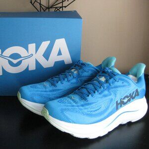 NEW Hoka Clifton 10 Skyward Blue Sneaker 1162030 HSK Men's Size 12 D